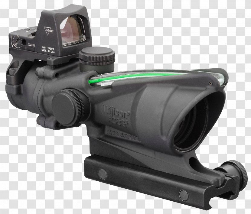 Advanced Combat Optical Gunsight Trijicon Telescopic Sight Red Dot Reflector - Frame - Flower Transparent PNG
