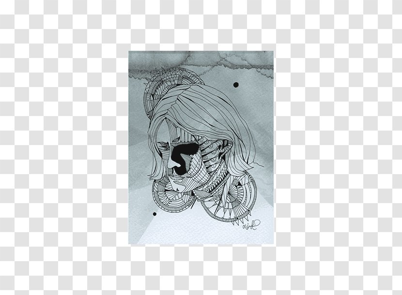 Skull Jaw Sketch Transparent PNG