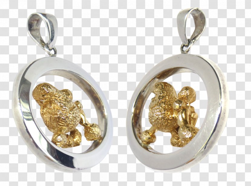 Locket Earring Silver - Jewellery Transparent PNG
