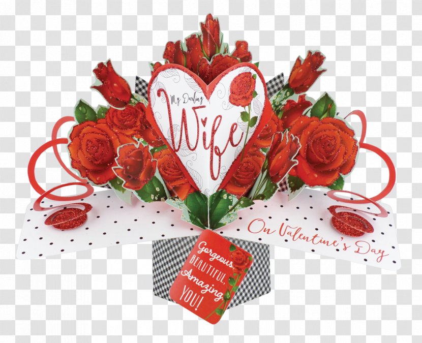 Valentine's Day Gift Greeting & Note Cards Wife Heart - Christmas Transparent PNG