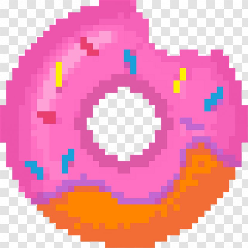 Donuts Pixel Art Vector Graphics Clip - Royaltyfree - Shell Logo Pixels Transparent PNG