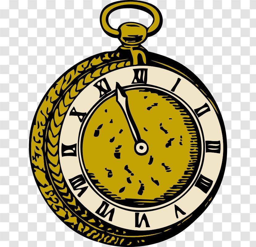 Pocket Watch Clip Art - Artwork - Time Is Not Old Transparent PNG