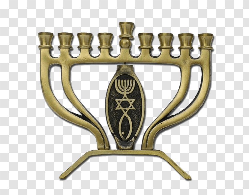 Menorah Hanukkah Messianic Judaism Jewish People Ceremonial Art Transparent PNG