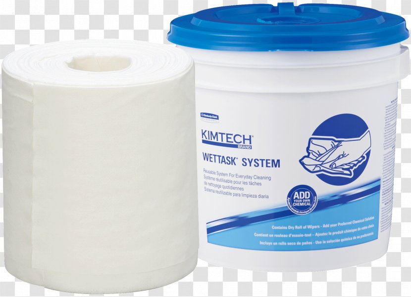 Kimberly-Clark Amazon.com Wypall Bleach Hygiene - Disposable - Nonwoven Fabric Transparent PNG