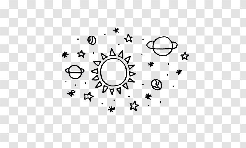 Planet Drawing Jupiter Star Solar System - Shape Transparent PNG