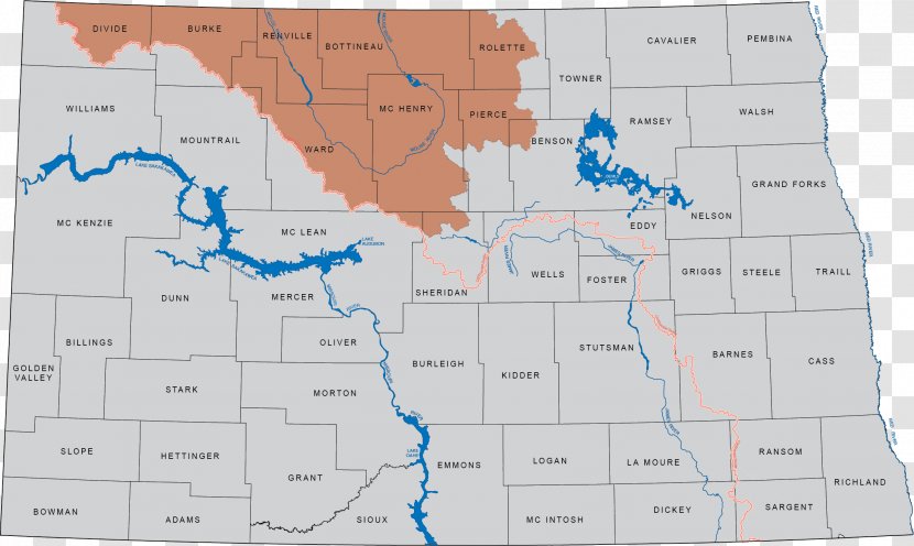 Missouri River Red Of The South Mississippi North Souris - Map - Suspended Islands Transparent PNG