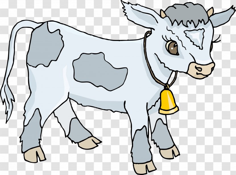 Cattle Calf Infant Milk Clip Art - Sheep - Cow Transparent PNG