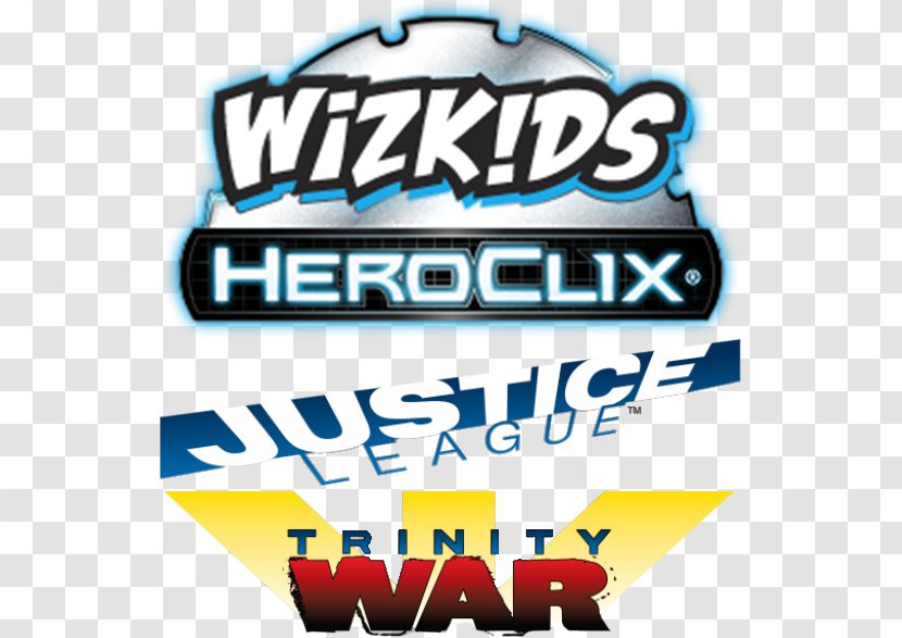 Logo Justice League HeroClix Brand Font - Trinity War - Batman Animated Heroclix Transparent PNG