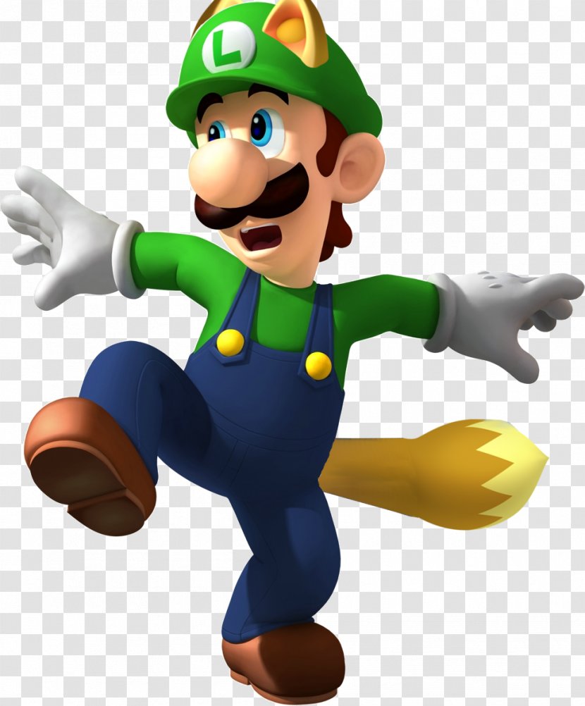 Luigi Super Mario Bros. 3D Land - Smash Bros Transparent PNG