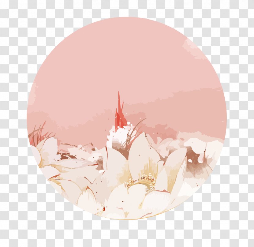 China Color Mixing Scheme - Image - Vector Lotus Transparent PNG