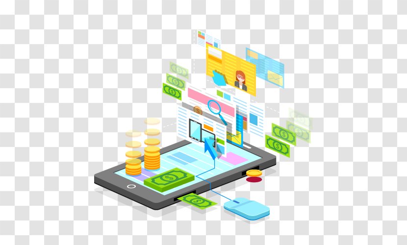 Mobile Banking Pay-per-click Digital Marketing - Credit Card - Bank Transparent PNG