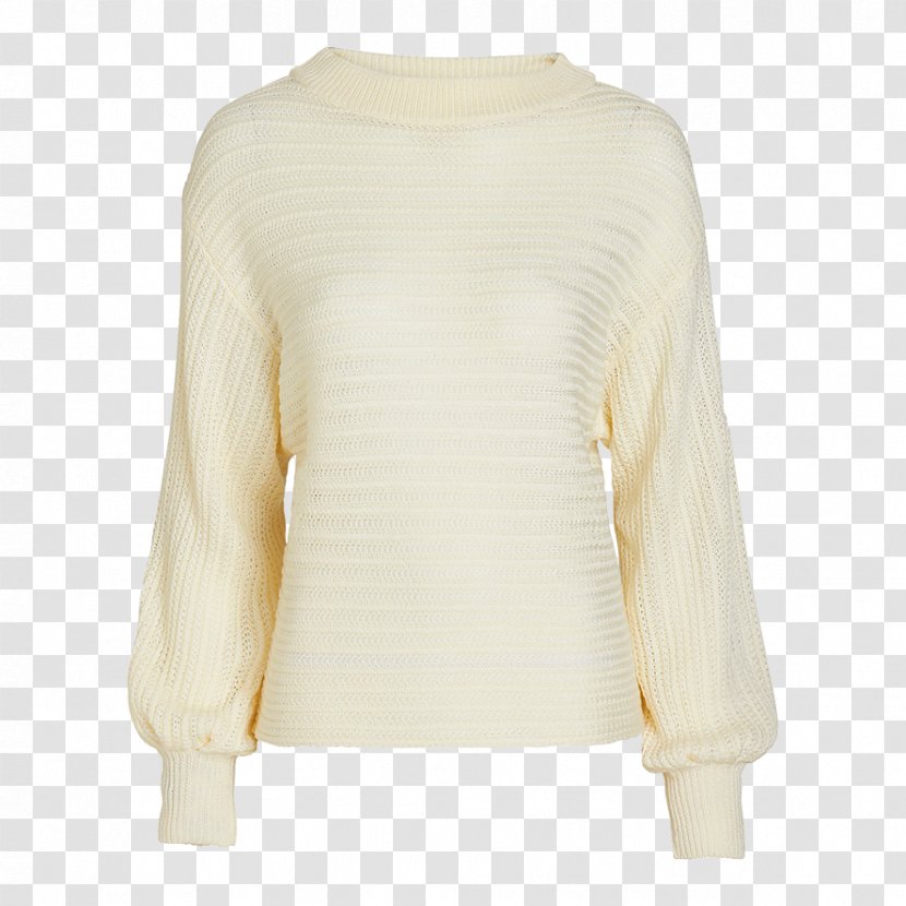 Sleeve Outerwear Sweater Shoulder Blouse - Siluett Transparent PNG