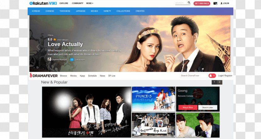 Korean Drama Film Streaming Media - Blog - Televisi Indonesia Transparent PNG