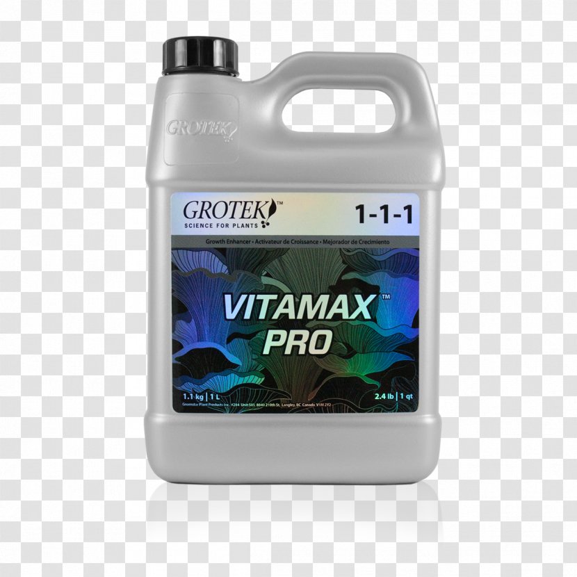 Nutrient Fertilizer / Growth And Bloom Additive Grotek Vitamax Plus Pro Hydroponics - Topiramate 50 Mg Transparent PNG