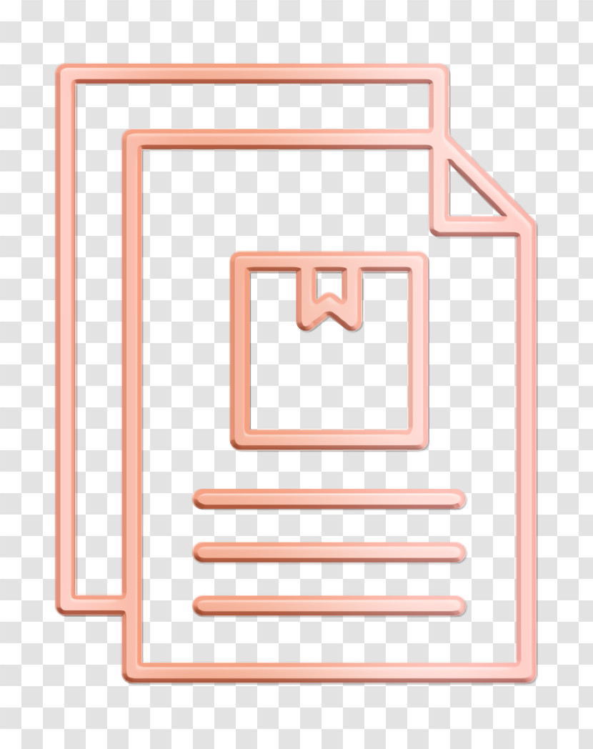 Logistic Icon Delivery Note Icon Transparent PNG