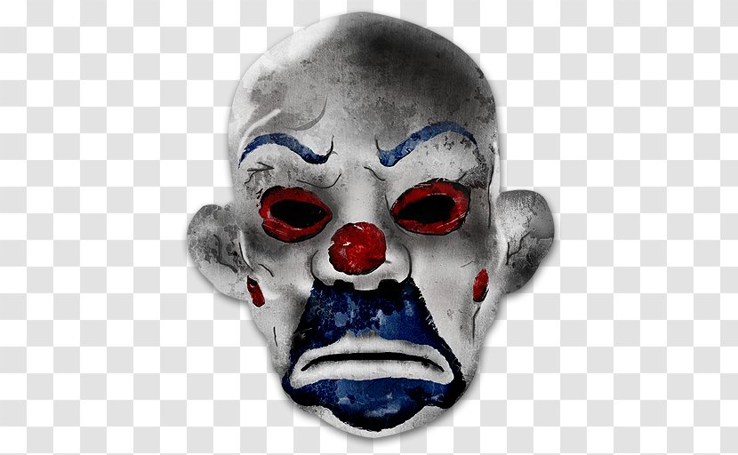 Joker T-shirt Mask Clown - Dark Knight Transparent PNG
