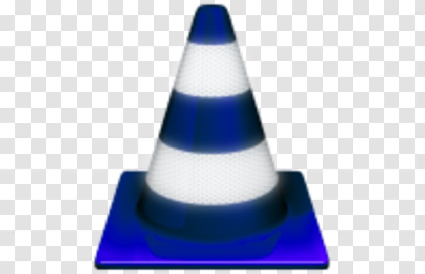 VLC Media Player Computer Software FLV-Media - Electric Blue - Free Transparent PNG