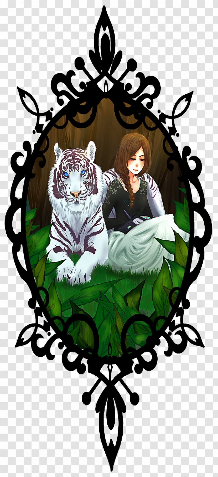 Cat Tiger's Curse Series Book - Fictional Character Transparent PNG