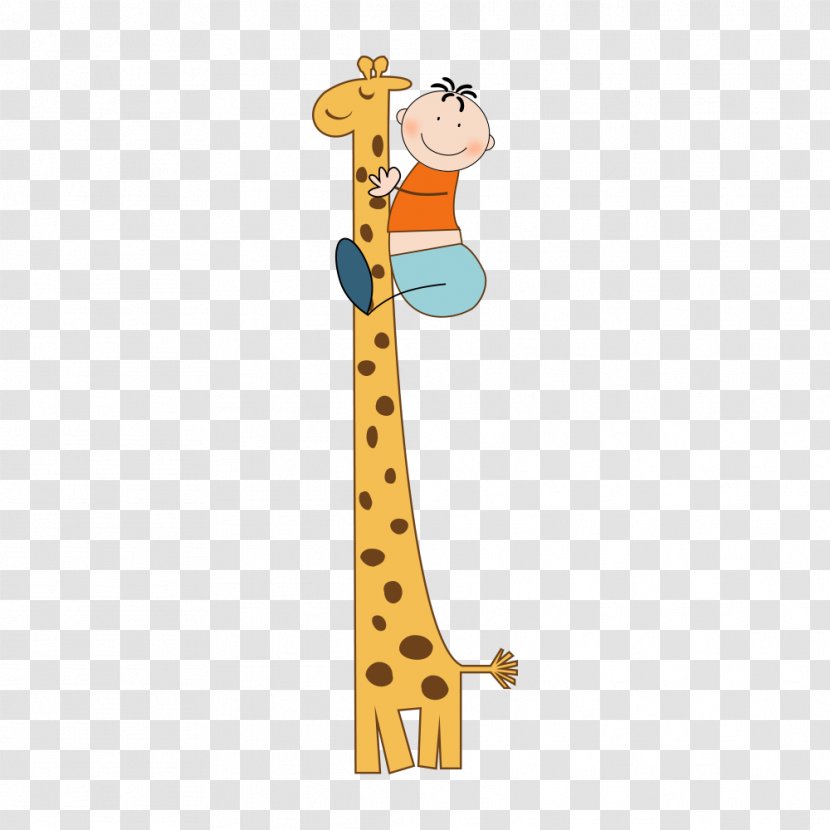 Giraffe Cartoon Infant Clip Art - Giraffidae - Creative Baby Transparent PNG
