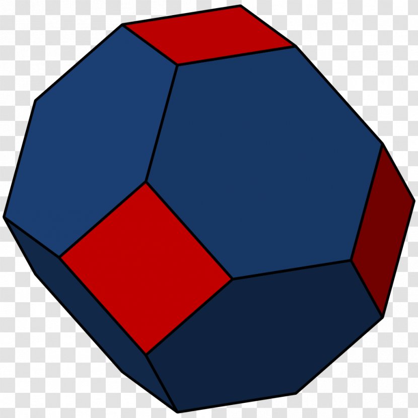 Truncated Octahedron Archimedean Solid Truncation Uniform Polyhedron - Deltahedron - Angle Transparent PNG