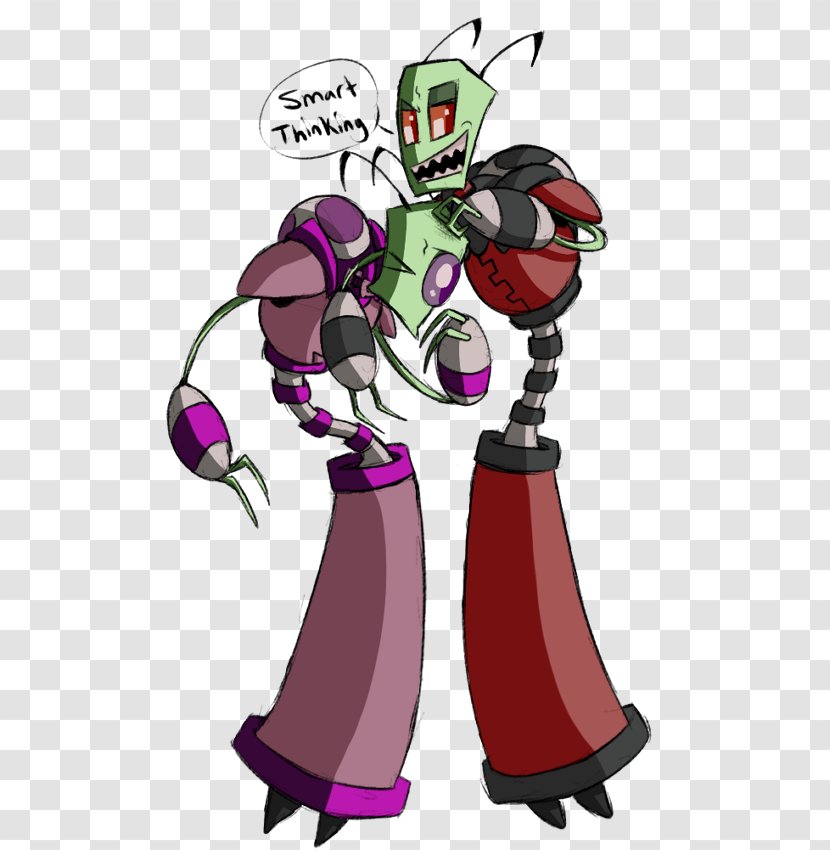 Tallest Red Invader Zim Almighty Purple - Pictures About Bullying Emos Transparent PNG