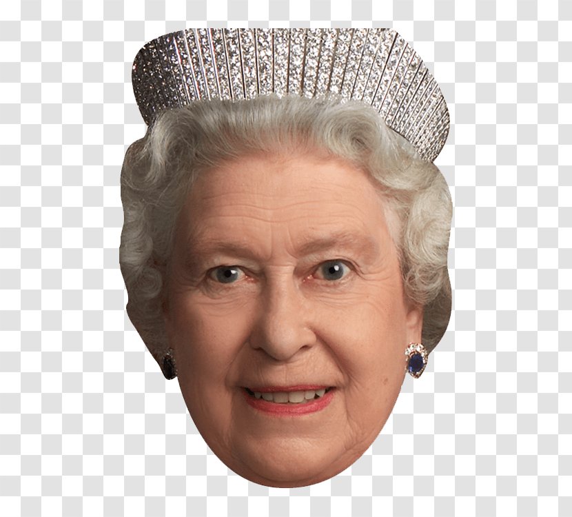 Diamond Jubilee Of Queen Elizabeth II United Kingdom Necklace Tiara - George Vi Transparent PNG
