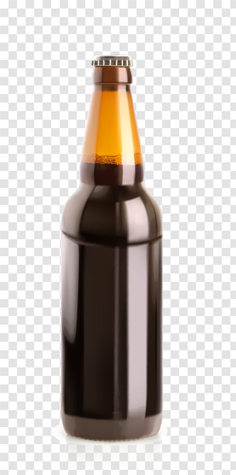 Beer Bottle Glass Illustration - Sesame Oil Bottles Vector Material Transparent PNG