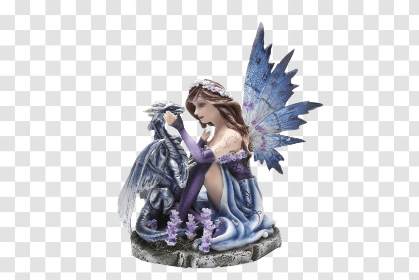 Fairies And Dragons Parties The Fairy With Turquoise Hair Statue - Legend Transparent PNG