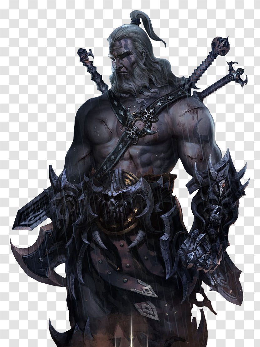 Diablo III: Reaper Of Souls Video Game Warrior Art - Barbarian Transparent PNG