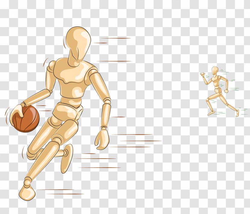 Basketball Sport - Cartoon - Playing Transparent PNG