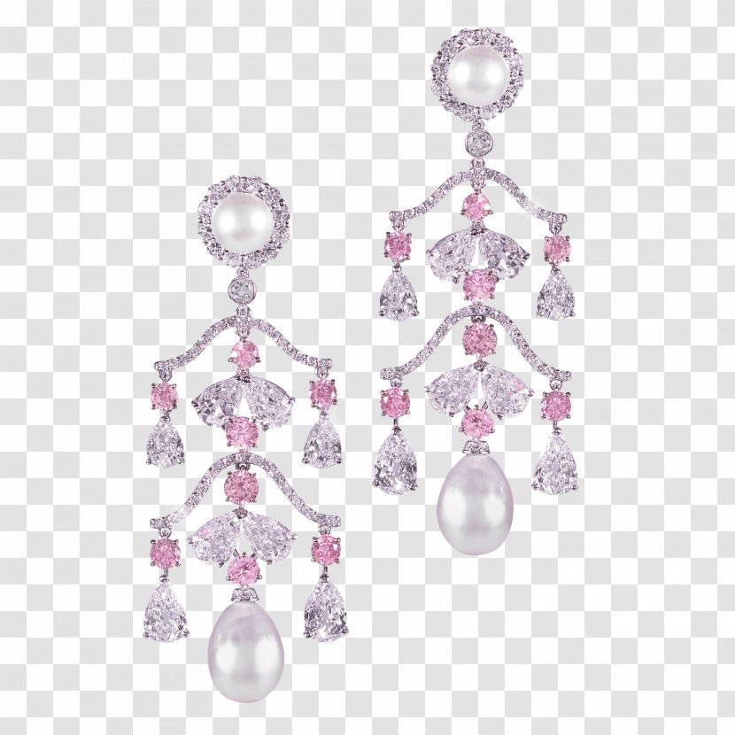 Pearl Earring Jewellery Charms & Pendants Amethyst - Body - Handmade Jewelry Transparent PNG