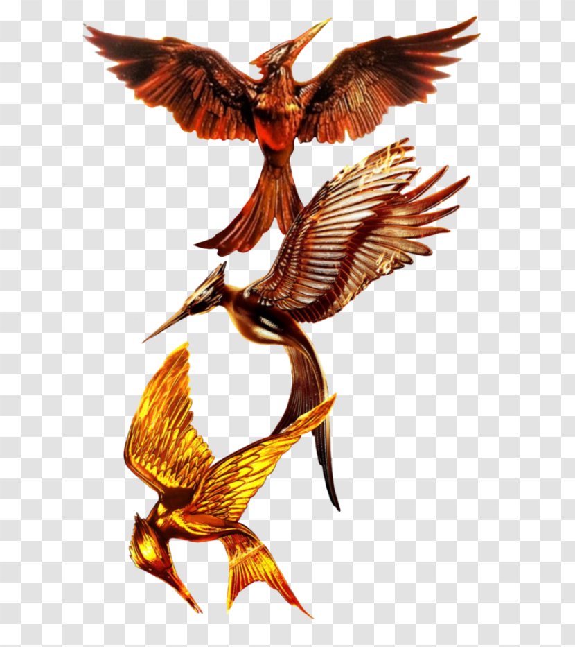 Mockingjay Katniss Everdeen Fictional World Of The Hunger Games YouTube - Eagle Transparent PNG