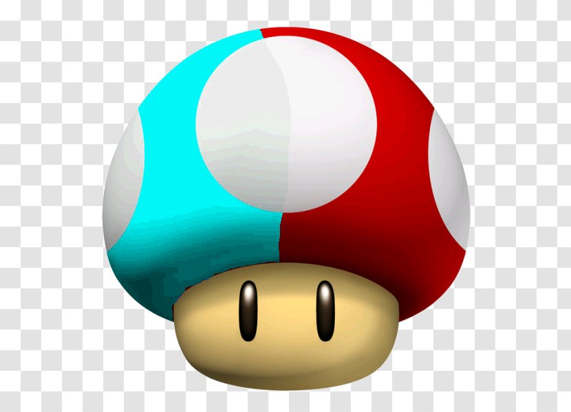 New Super Mario Bros. Wii - Ball - Mushroom Transparent PNG