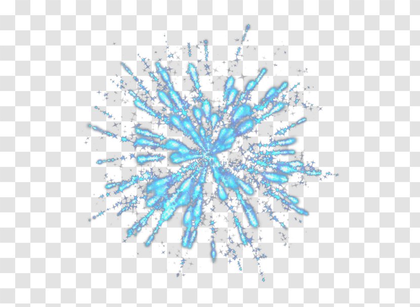 Snowflake Axial Symmetry Point Reflection Crystal - Star Polygon - Magic Effect Transparent PNG