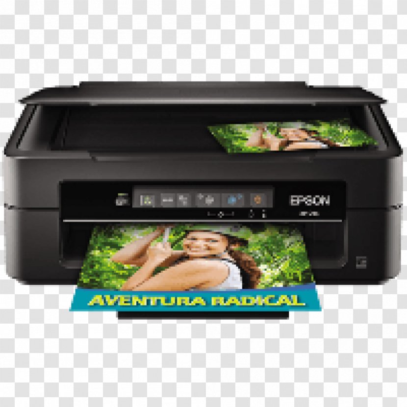 Multi-function Printer Epson Device Driver Inkjet Printing - Laser Transparent PNG