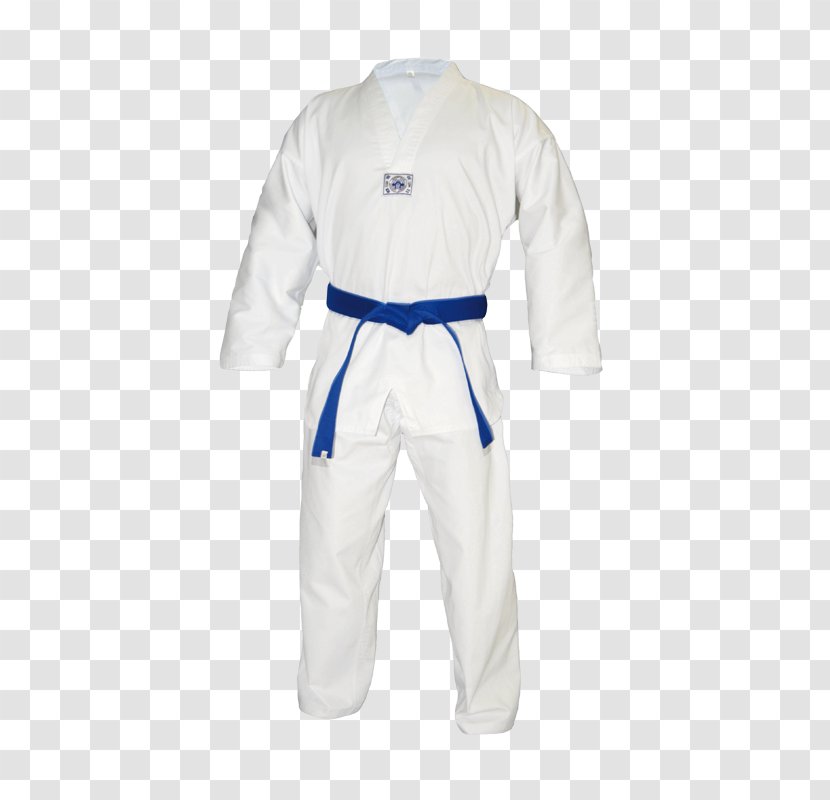 Dobok Robe Sleeve Uniform Sportswear - Taekwondo Drawing Transparent PNG