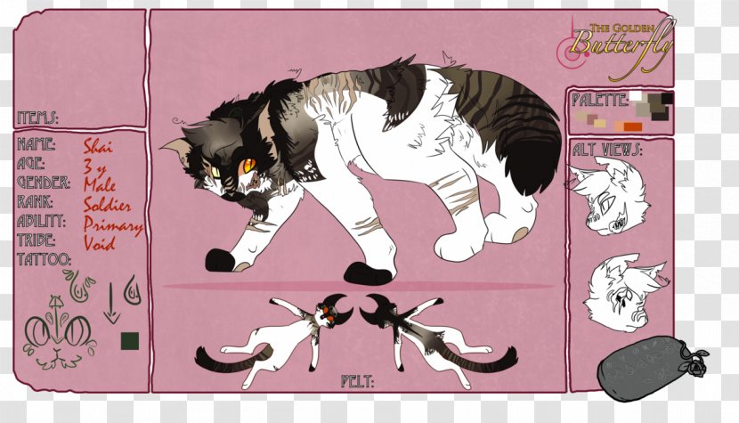 Cat Horse Cartoon Character - Pink M Transparent PNG