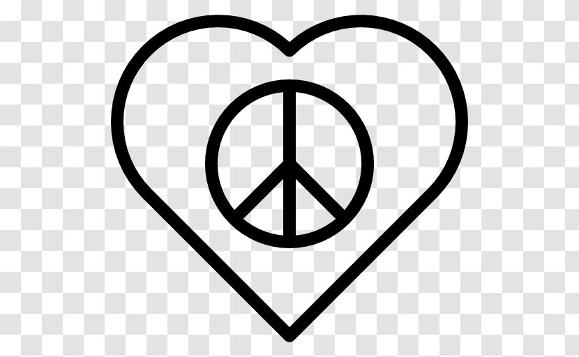 Peace Symbols Pacifism - Monochrome Photography - Symbol Transparent PNG