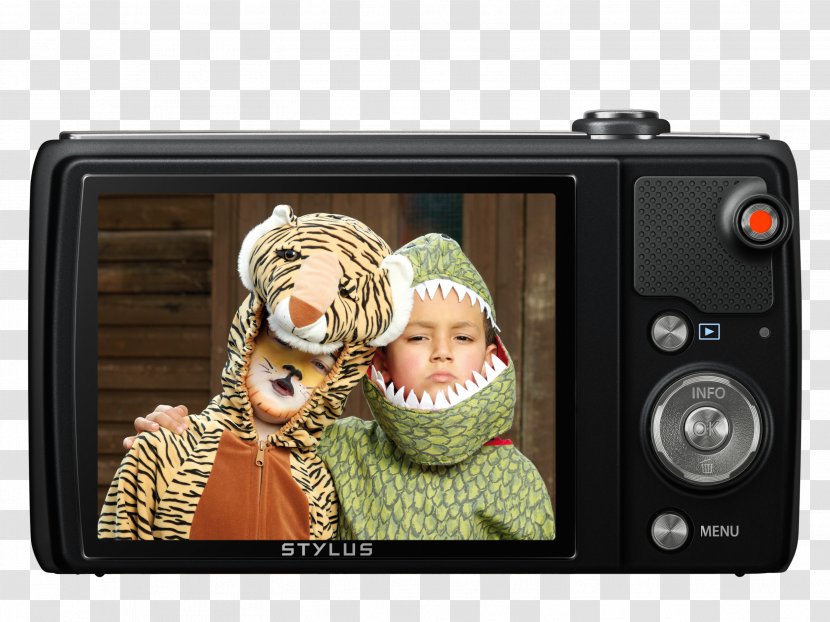 Point-and-shoot Camera Olympus VR-360 Photography - Megapixel Transparent PNG