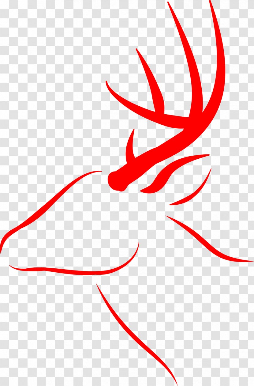 Red Deer Clip Art - White Transparent PNG