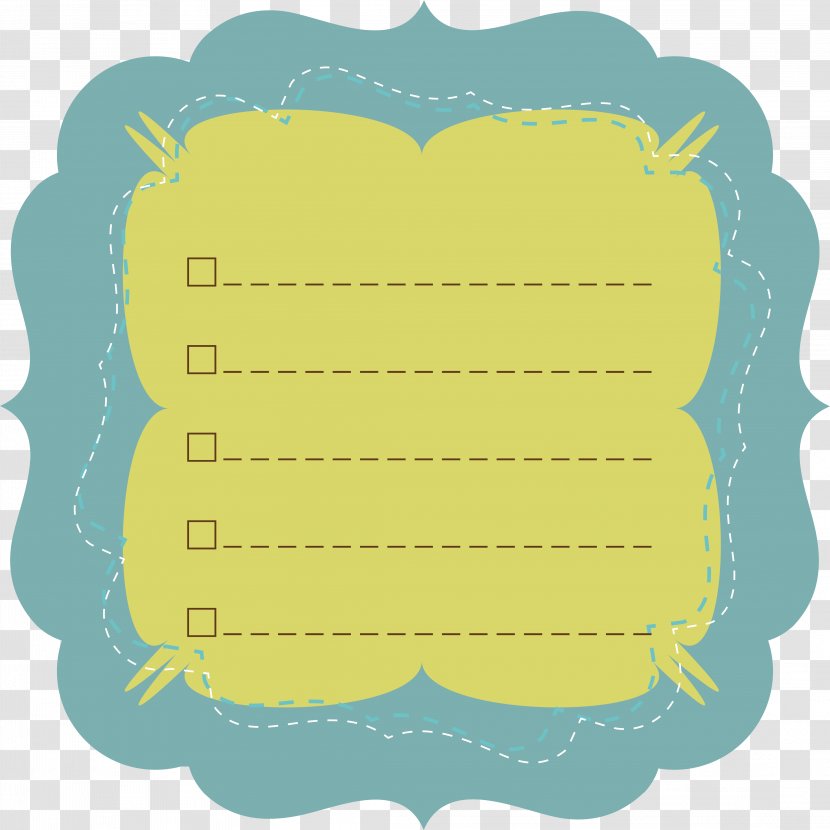 Paper Post-it Note Sticker - Message Design Transparent PNG