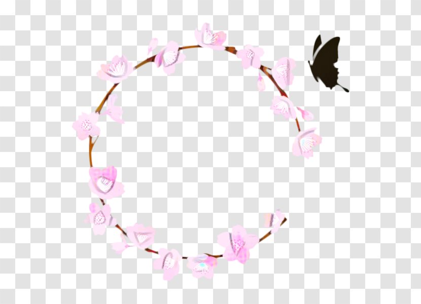 Love Background Heart - Cherry Blossom - Jewellery Transparent PNG