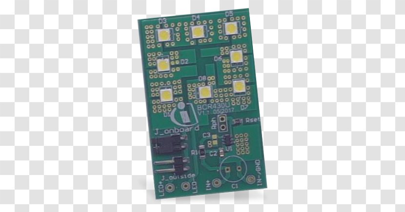 Microcontroller Hardware Programmer Electronics Network Cards & Adapters Electronic Component - Device - Led Board Transparent PNG