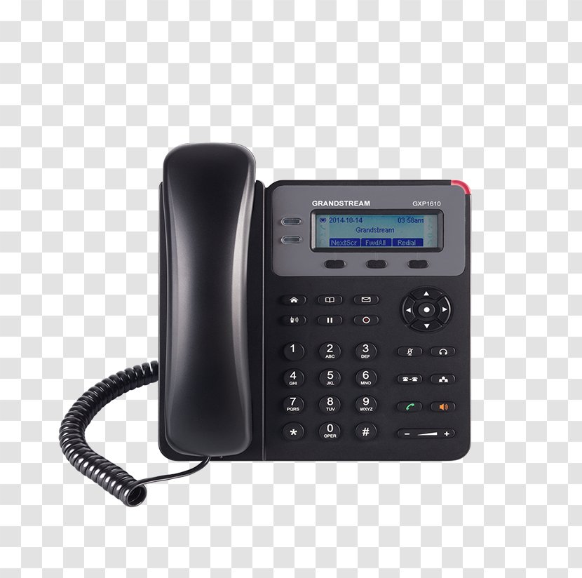 Grandstream Networks GXP1610 VoIP Phone Telephone GXP1625 - Call - Technology Transparent PNG