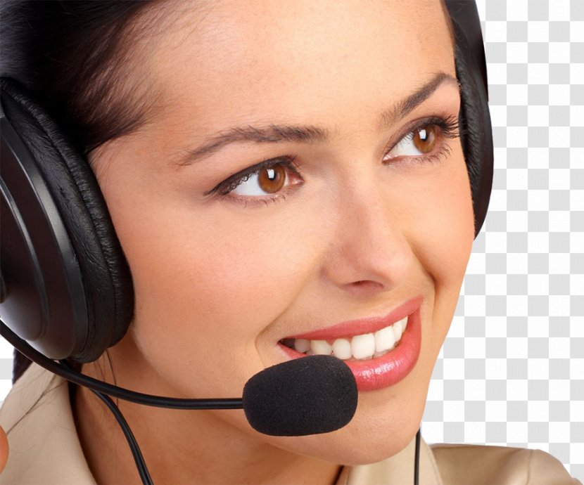Customer Service Helpline Telephone Number Technical Support - Chin - People With Headphones Transparent PNG