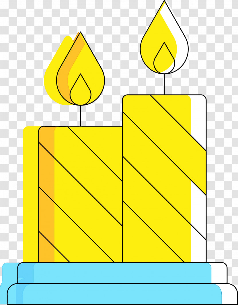 Yellow Line Diagram Rectangle Transparent PNG