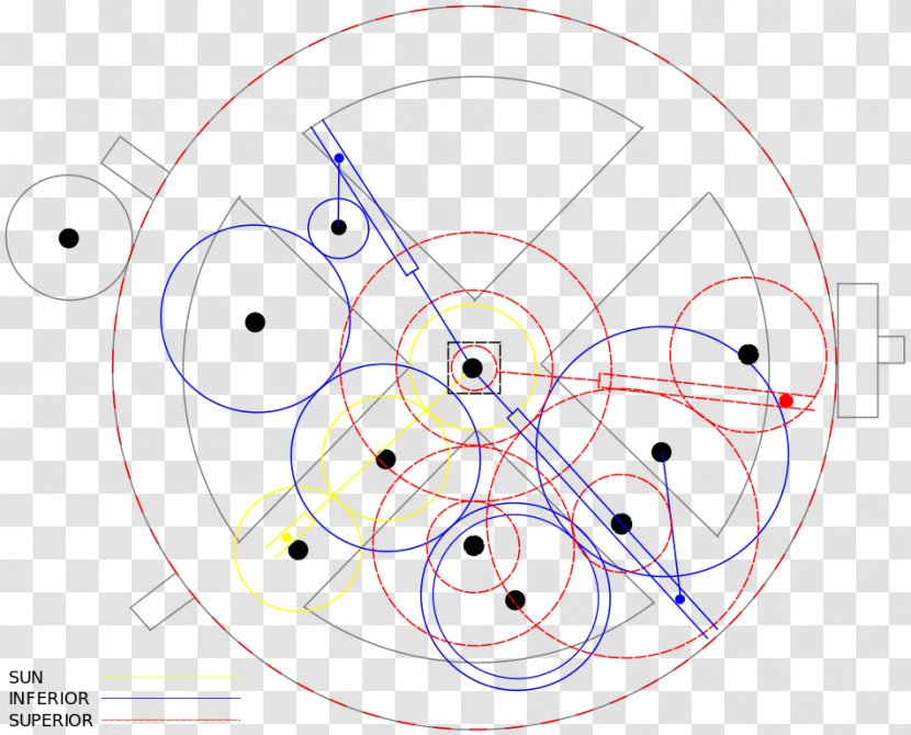 Antikythera Mechanism Gear Analog Computer - Flower - Clock Transparent PNG