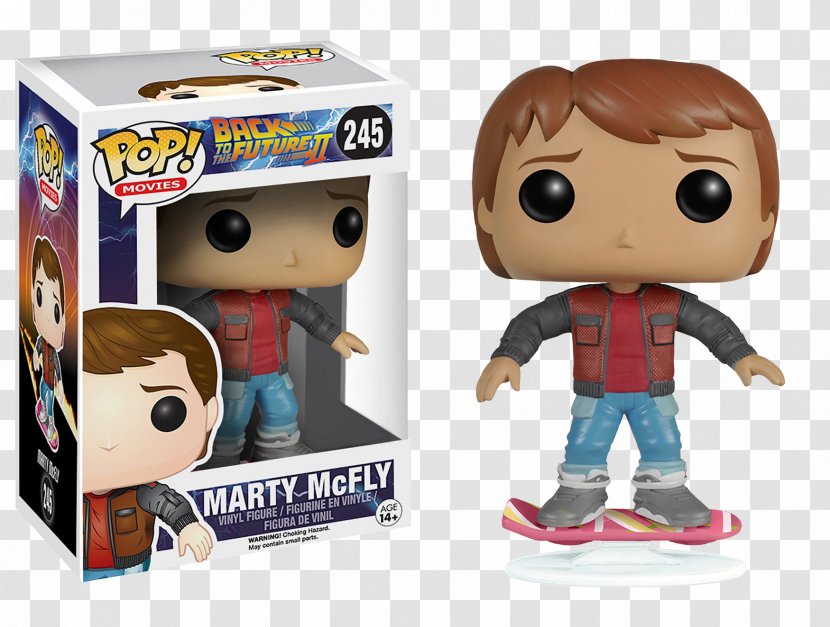Marty McFly Dr. Emmett Brown Funko Pop! Vinyl Figure Back To The Future - Sneaker Collecting - Part Ii Transparent PNG