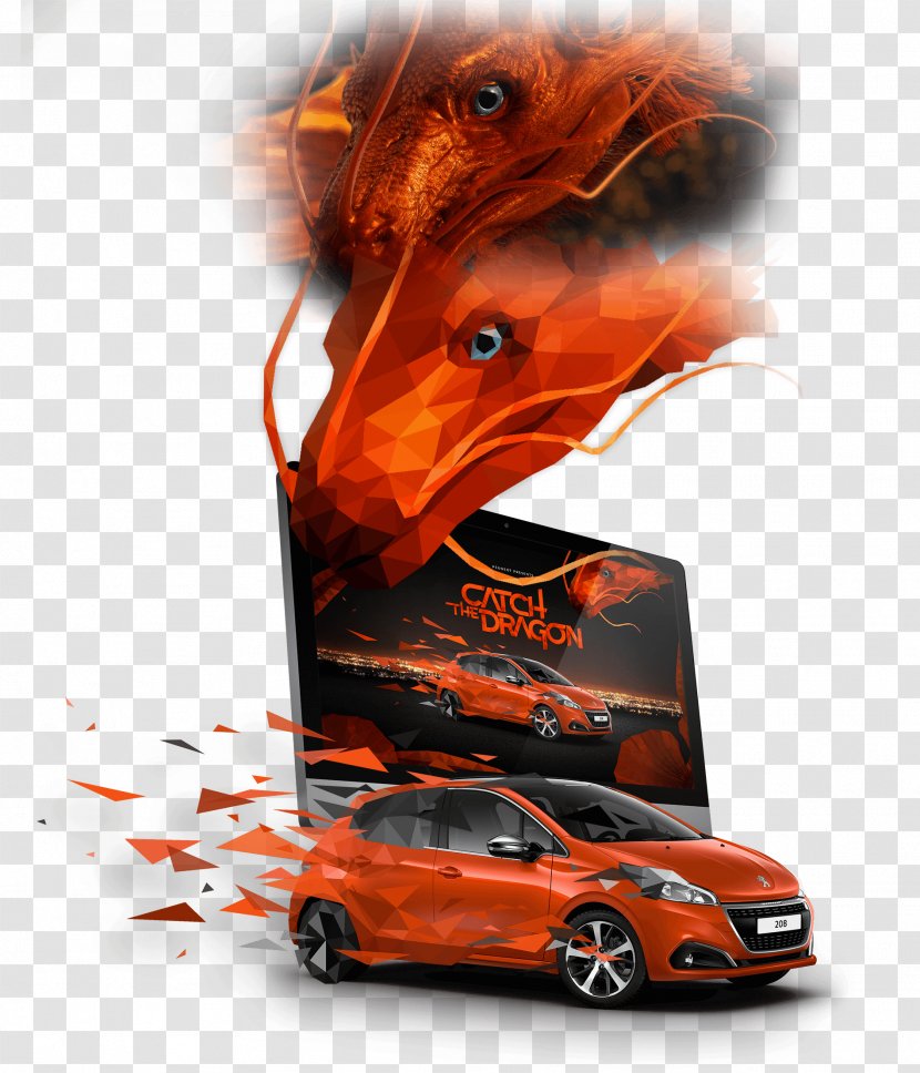 Car Advertising Wall Banner Peugeot - Picture Frames Transparent PNG