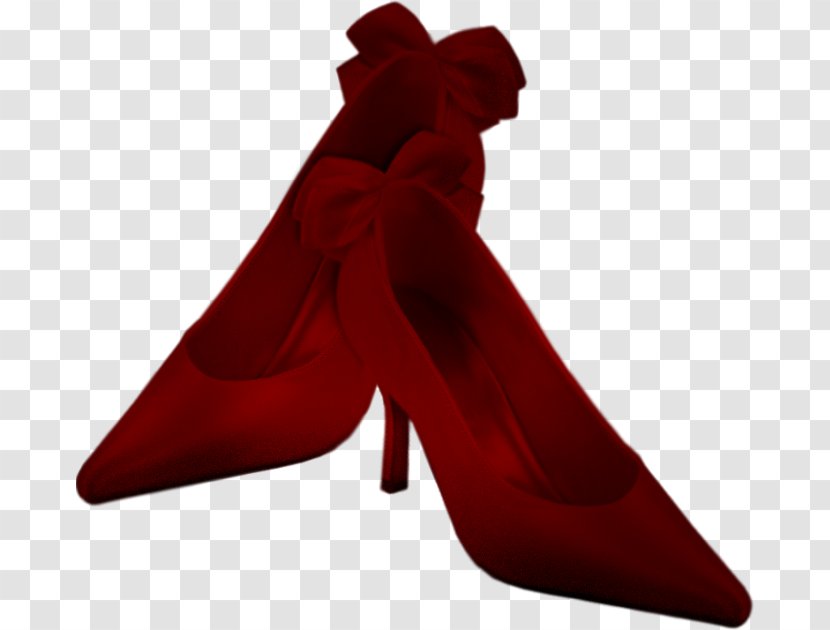 High-heeled Shoe Footwear Clip Art - Chaussures Rouges Transparent PNG